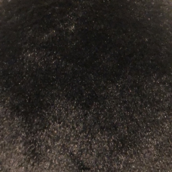 Cynthia Rowley black faux fur bomber jacket L super soft and mint condition - Picture 7 of 13